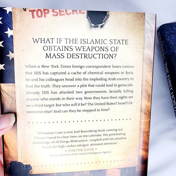 Joel C. Rosenberg Trilogy Set The Third Target  First Hostage + Without Warning - Picture 4 of 15